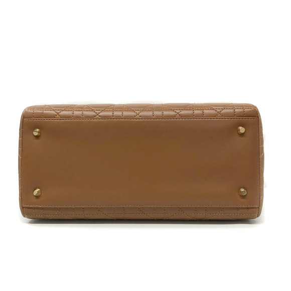 DIOR Lady Shoulder Bag Cannage Brown - Picture 4 of 9